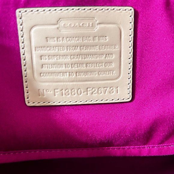 Coach purse - Picture 6 of 9